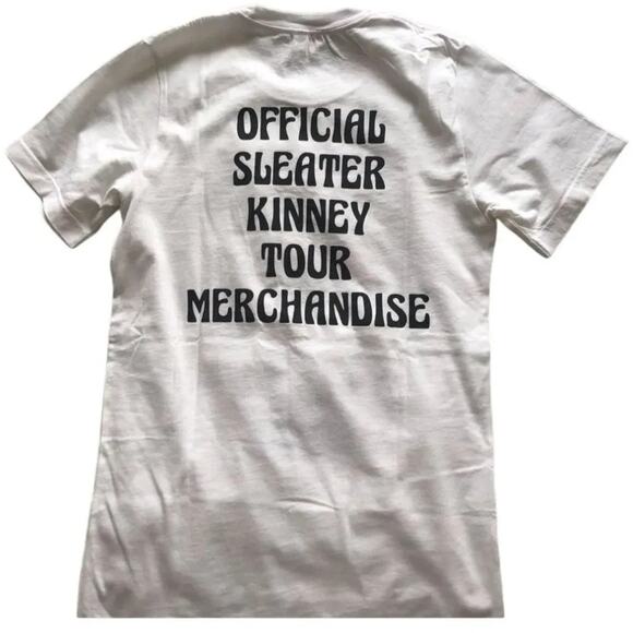 Bella Canvas Sleater Kinney Official Tour Merchandise Tee, Size L, New w/o Tag - Picture 2 of 4